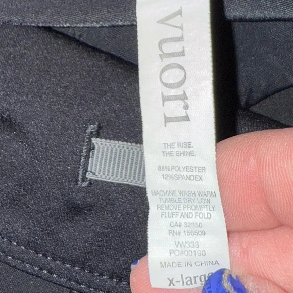 #362 Vuori Omni Performance Short Black Sz XL - Picture 7 of 7